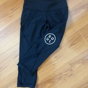 Lululemon Soulcycle Cropped Legging